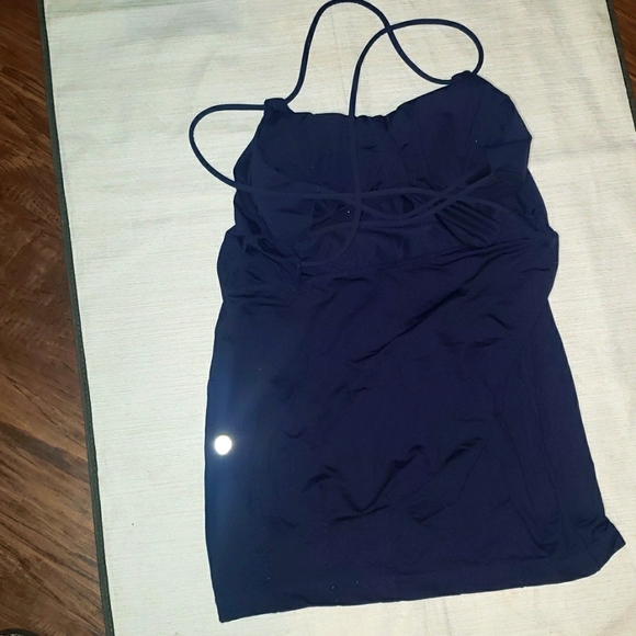 Lululemon flow and go tank deep indigo - Picture 5 of 9